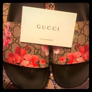 Gucci slides brand new sz 11 women